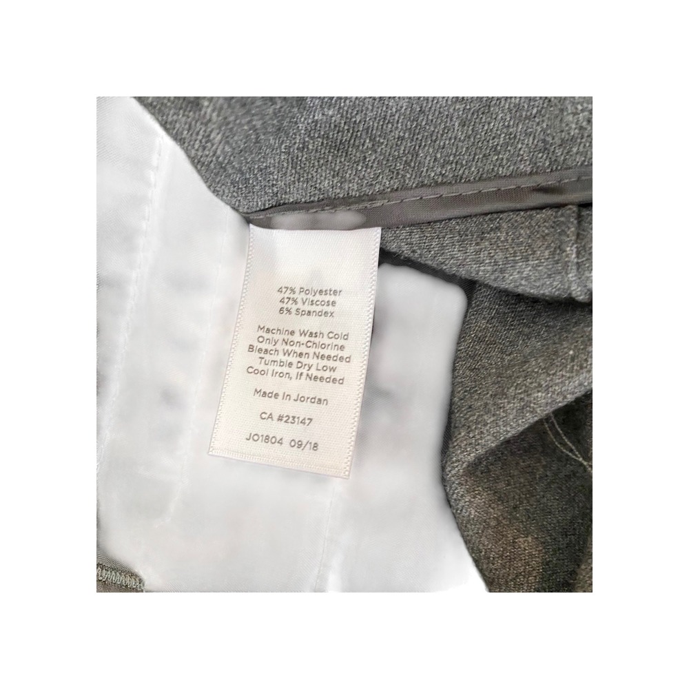 Talbots 12 Curvy Bi-Stretch Straight Leg Blue Career Casual‎ Pants Trousers - Picture 4 of 6